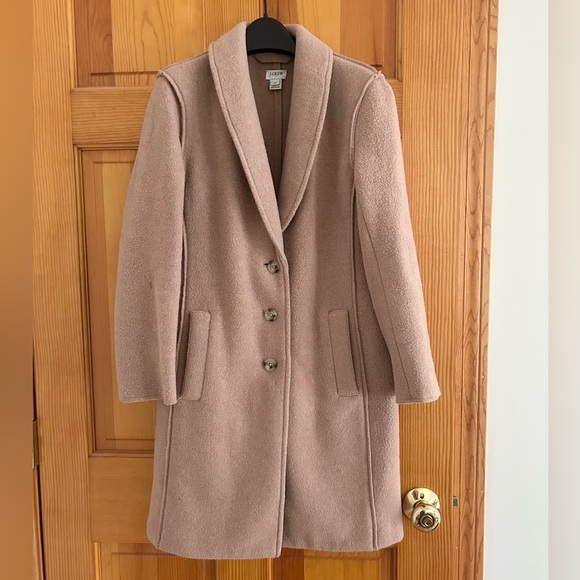 J. Crew Factory Jackets & Blazers - J.Crew Light Pink Jacket Coat